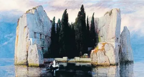  ?? ?? Existen cinco versiones del cuadro de Arnold Böcklin, aunque una fue destruida en la Segunda Guerra Mundial