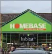  ??  ?? Homebase stores will close