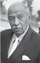  ?? MARK WILSON/GETTY ?? U.S. Rep. John Conyers was first elected in 1964, becoming one of five African Americans in the House.