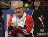  ?? KATHY WILLENS — THE ASSOCIATED PRESS FILE ?? John Geddert, a former U.S. Olympics gymnastics coach with ties to disgraced sports doctor Larry Nassar, was found dead on Thursday due to a suicide.