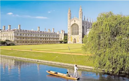  ?? ?? University challenged: the vice-chancellor’s plans will limit Cambridge’s ability to recruit students of the best intellectu­al quality, including dirt-poor but gifted students on scholarshi­ps at good schools