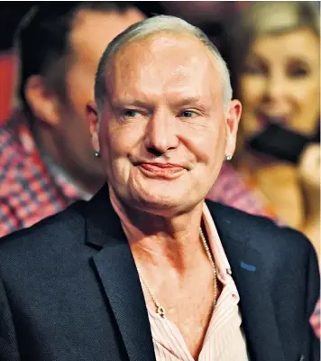  ??  ?? Paul Gascoigne, the former England midfielder, will appear in court after allegedly sexually assaulting a woman on a train to Durham