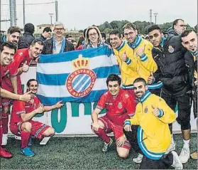  ?? FOTO: RCD ESPANYOL ?? El Espanyol empezó la primera fase goleando a Atlético, Sporting y Mallorca