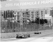  ?? WILFREDO LEE/ASSOCIATED PRESS ?? Formula One has announced plans for a street race in Miami in 2019. A Miami race would be the second in the U.S.