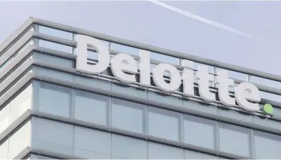  ?? Picture: Shuttersto­ck ?? LEGAL WOES. Accounting firm Deloitte is under a cloud.