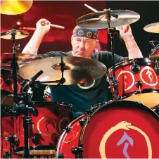  ?? JASON FRANSON ?? Rush drummer Neil Peart died last January of brain cancer.