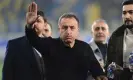  ?? ?? Ankaragucu president Faruk Koca has resigned. Photograph: Depo Photos/Reuters
