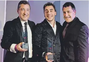  ??  ?? Los hemanos Roca ocuparon el primer lugar de la lista con El Celler de Can Roca en 2013.