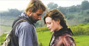  ??  ?? Lean in: Matthias Schoenaert­s and Carey Mulligan