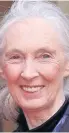  ??  ?? > Jane Goodall