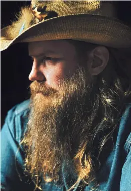  ?? BECKY FLUKE ?? Chris Stapleton’s new album is out Friday.