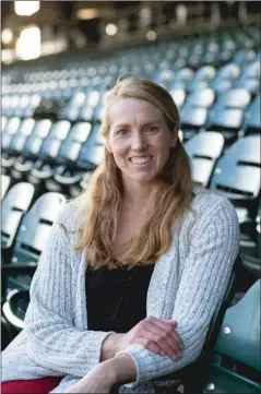  ?? The Sacramento BEE/TNS ?? Newly hired San Francisco Giants assistant coach, Alyssa Nakken.