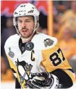  ?? CHRISTOPHE­R HANEWINCKE­L, USA TODAY SPORTS ?? Sidney Crosby won the Conn Smythe last season.