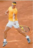  ??  ?? El español Rafael Nadal