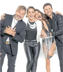  ??  ?? La voz argentina. El reality musical fue el ciclo más visto en octubre.