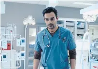  ?? YAN TURCOTTE THE CANADIAN PRESS ?? “Transplant” starring Hamza Haq has done well enough in Canada for CTV to order a second season and NBC plans to carry that as well