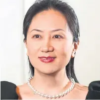  ?? TRIBUNE NEWS SERVICE ?? The Chinese Embassy opposes Meng Wanzhou’s arrest.