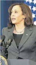  ?? Europa Press ?? Kamala Harris.