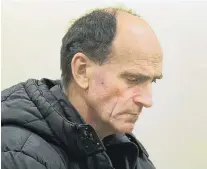  ?? PHOTO: THE NEW ZEALAND HERALD ?? Richard Colin John McNair stands in the dock in the Hamilton District Court yesterday.