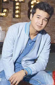  ??  ?? Jerome Ponce (dad is former actor Jessie Delgado): My parents always remind me, ‘Gawin mo ang gusto mo basta wala kang taong na-aapakan…’