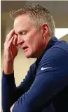  ?? SCOTT STRAZZANTE / DPA ?? Golden-State-Trainer Steve Kerr.