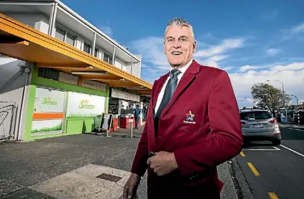  ?? PHOTO: MAARTEN HOLL/FAIRFAX NZ ?? Real estate agent John Ross supports building apartments in suburban shopping centres, but believes the best way to get more houses in Lower Hutt is still through large greenfield developmen­ts.