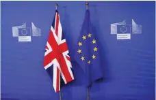  ??  ?? The EU has floated a figure of 60 billion euros and wants significan­t progress on settling Britain’s liabilitie­s before talks start on issues such as future trading arrangemen­ts.