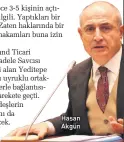  ??  ?? Hasan Akgün