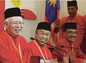  ?? FILE PIC ?? Datuk Seri Najib Razak has delivered almost all the 25 points outlined in his speech when he assumed the party’s leadership eight years ago.