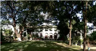 ??  ?? SANCTUARY The Philippine School for the Deaf (PSD) is a gated public school that has a spacious lawn and playground where its deaf students can play. PSD was establishe­d in 1907 during the American occupation. It has 618 students and 76 teachers. It...