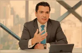  ?? Foto ee: adriana hernández ?? Eduardo Osuna, director general del BBVA Bancomer, ha destacado que la situación de Garanti y BBVA no afectará a la filial mexicana.