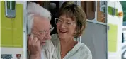  ??  ?? Mirren with co-star Donald Sutherland, who plays her husband in The Leisure Seeker (right)