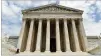  ??  ?? The Supreme Court on Monday issued two unanimous rulings in partisan redistrict­ing cases.