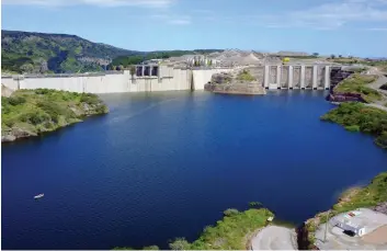  ?? EDIÇÕES NOVEMBRO ?? Quando estiver totalmente concluída, a barragem de Laúca pode trazer estabilida­de energética