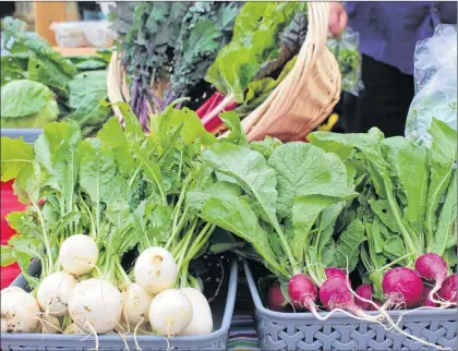  ?? TELEGRAM FILE PHOTO ?? Weekly indoor/outdoor farmers’ market at 245 Freshwater Rd. from 9 a.m. to 4 p.m. every Saturday. Seventy or more vendors, featuring fresh produce, prepared foods, hot food, crafts, and more. Everything made, baked and grown locally. ATM and café on site. Weekly vendor lists, parking informatio­n and more available at www.stjohnsfar­mersmarket.ca.