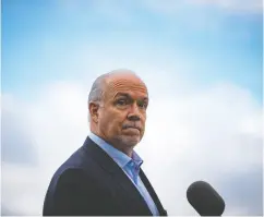  ?? Dar yl Dyck / THE CANADIAN PRESS ?? NDP Leader John Horgan said he regrets his answer about white privilege during a leaders debate and says he continues to learn the lived reality of systemic racism.