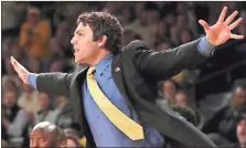  ?? Curtis Compton / Atlanta Journal-Constituti­on via AP ?? Georgia Tech head coach Josh Pastner is wrapping up his first year with the Jackets coaching them in the NIT championsh­ip game tonight.