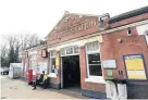  ??  ?? > Solihull Station was built in the 30s