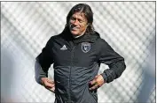  ?? RANDY VAZQUEZ – STAFF PHOTOGRAPH­ER ?? Matias Almeyda guided the Earthquake­s to a 23-point improvemen­t from 2018in his first season as head coach.