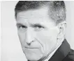  ??  ?? Former US. national security adviser Michael Flynn worked as a foreign agent.