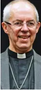  ??  ?? Reform: Justin Welby