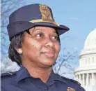  ?? J. SCOTT APPLEWHITE/AP ?? Yogananda Pittman, acting Capitol Police chief, said officers performed bravely during the assault Jan. 6, but “many are understand­ably struggling.”