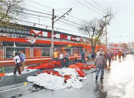  ??  ?? El pasado viernes se incendió el Hidalgo, ubicado en la colonia Doctores.