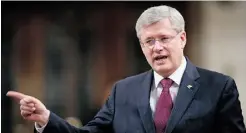  ?? THE CANADIAN PRESS ?? A new poll suggests half the country still believes Stephen Harper is governing with a hidden agenda.