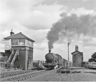  ?? IaN KRaUSE ?? The bulky outline of the ‘Q6’ is apparent in this study of No. 63395 passing Seaton Bank Top with coal empties for South Hetton colliery in August 1967 – steam’s last summer in the North East.