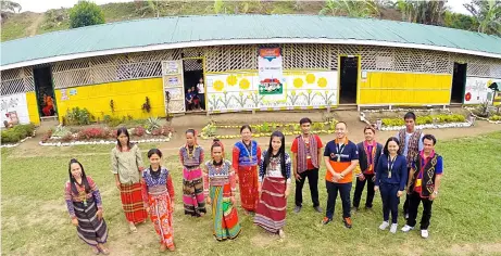  ??  ?? THESE students have seen the light, thanks to One Meralco Foundation.