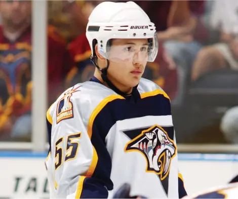  ?? SCOTT CUNNINGHAM ?? Former Nashville Predators player Jordin Tootoo says he battled alcohol abuse after the death of his older brother and mentor.