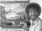  ?? BOB ROSS INC. ?? It’s been more than a quarter-century since painter Bob Ross’ show went off the air. An exhibition of quilts inspired by Ross’ paintings is now at The Barn in Mariemont.