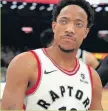  ??  ?? STAR Toronto’s DeMar DeRozan