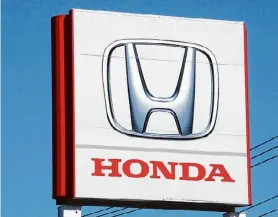  ?? Koji Sasahara/associated Press ?? A U.S. government investigat­ion into unexpected automatic braking involving nearly 3 million Hondas is a step closer to a recall, the National Highway Traffic Safety Administra­tion said Wednesday.